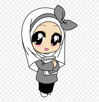 Pray For My Success And Of Course Ill Pray For You - Girl Whith Hijab Cartoon