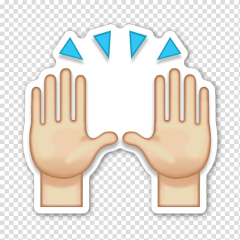 Praying Hands Emoji Sticker Oxford English Dictionary, emoji expression frame transparent background PNG clipart