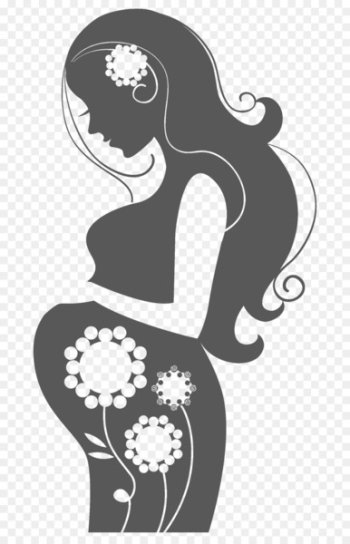 Pregnancy Silhouette Woman Clip art - pregnancy 