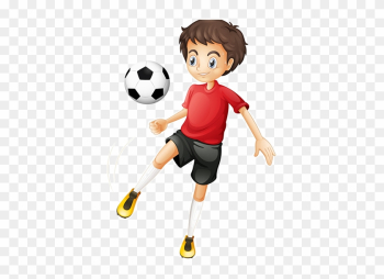 Prelude Playschool Indirapuram - Boy Playing Soccer Cartoon Prelude Playschool Indirapuram - Boy Playing Soccer Cartoon