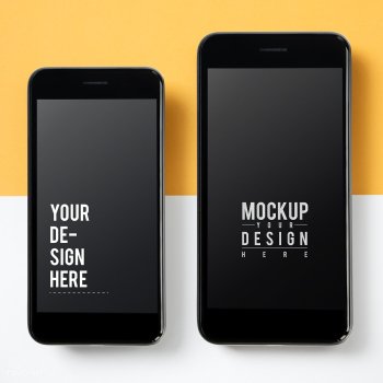 Premium mobile phone screen mockup template | Free stock psd mockup - 527420