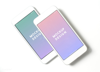 Premium mobile phone screen mockup template | Free stock psd mockup - 527491