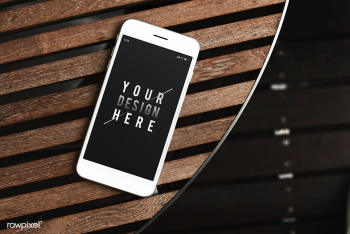 Premium mobile phone screen mockup template | Free stock psd mockup - 527533