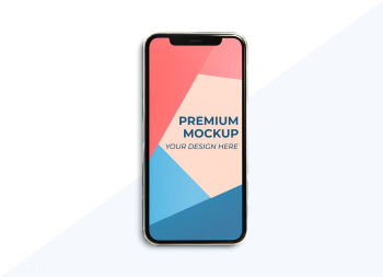 Premium mobile phone screen mockup template | Free stock psd mockup - 527596