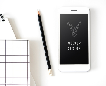 Premium mobile phone screen mockup template | Free stock psd mockup - 527597