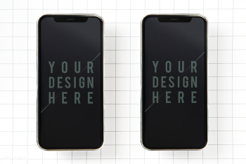 Premium mobile phone screen mockup template | Free stock psd mockup - 527648