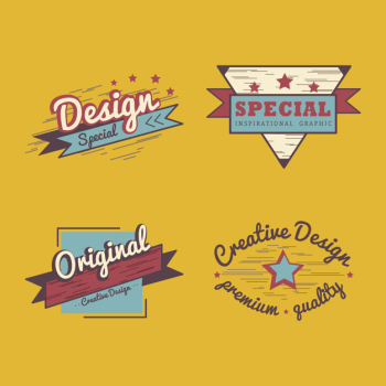 Premium quality badge vector set Premium quality badge vector set