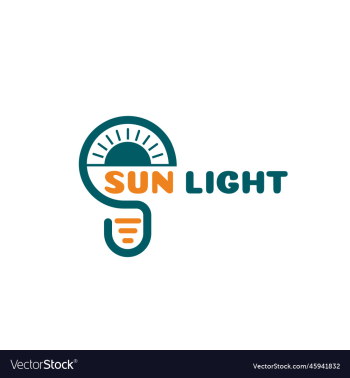 premium sun light logo design template premium sun light logo design template