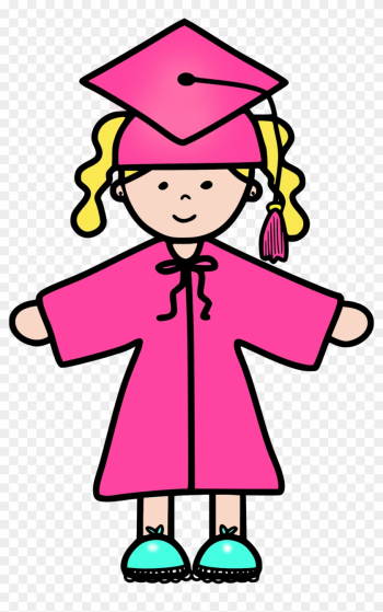 Preschool - Graduation Clip Art Pink Preschool - Graduation Clip Art Pink