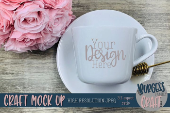 Pretty mug Craft mock up |High Resolution JPEG