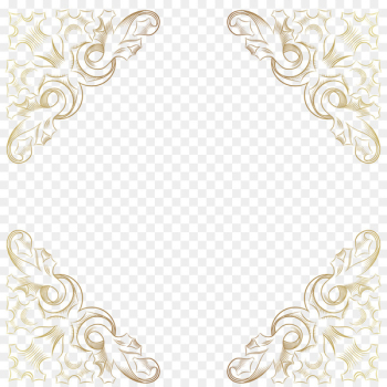 Preview - Continental corners vintage gold frame 