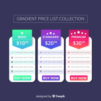 Price list collection Price list collection