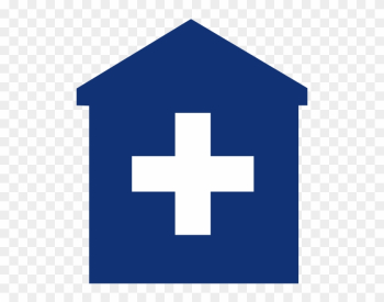 Primary Care Medical Home Blue Hospital Doctor Clip - Free Clipart Png Hospital