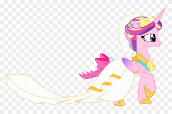 Princess Cadance In Wedding Dress By A01421 - My Little Pony Princess Cadence Wedding Dress