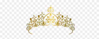 Princess Crown Vector - Princess Gold Crown Vector