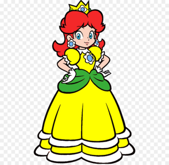 Princess Daisy Super Princess Peach Mario Party 6 - atari poster 
