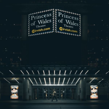 Princess of Wales theater signage during nighttime Princess of Wales theater signage during nighttime