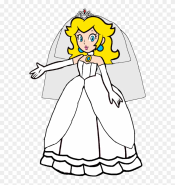 Princess Peach Wedding Dress 2d By Joshuat1306 - Super Mario Princess Peach Princess Peach Wedding Dress 2d By Joshuat1306 - Super Mario Princess Peach
