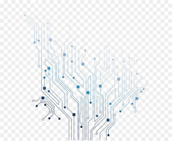 Printed circuit board Electrical network Icon - Line board Printed circuit board Electrical network Icon - Line board