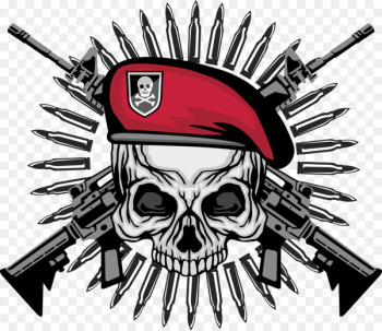 Printed T-shirt Skull Clothing - Vector Red Hat Skull 