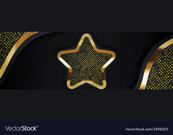 printgold banner abstract background board