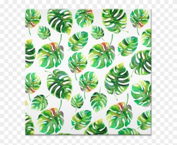 Printmaking Art Canvas Leaf - Art Print: Palm Panel 2 By Kimberly Allen : 18x9in Printmaking Art Canvas Leaf - Art Print: Palm Panel 2 By Kimberly Allen : 18x9in