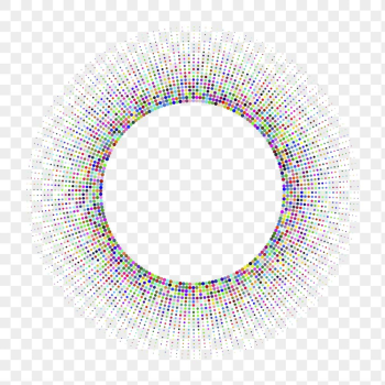 Prismatic radial png frame, colorful | Free PNG - rawpixel