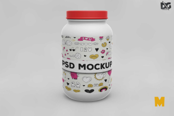 Product Bottle PSD Mockup