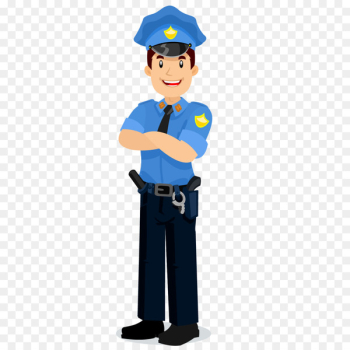 Profession Police officer Illustration - Police Career Development Plan 