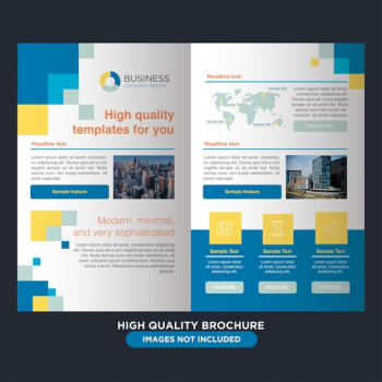 Professional brochure for multipurpose business