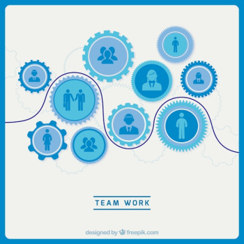 Professional team work concept Professional team work concept