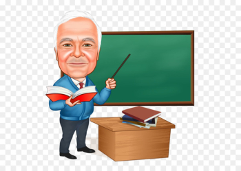 Professor Teacher Caricature Animated cartoon - teacher 