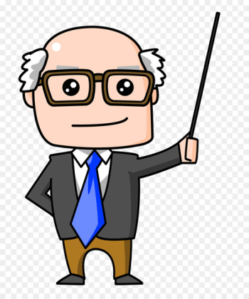 Professor Teacher Student Clip art - Cartoon bald old man, Professor, teacher 