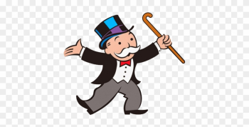 Program - Mr Monopoly Man Transparent Background