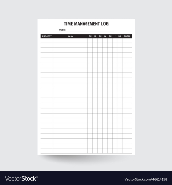 project time log