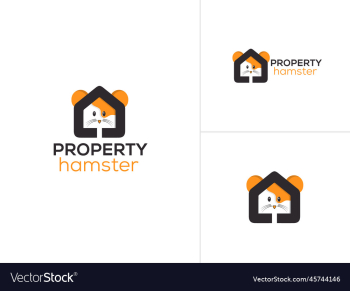 property hamster logo design property hamster logo design
