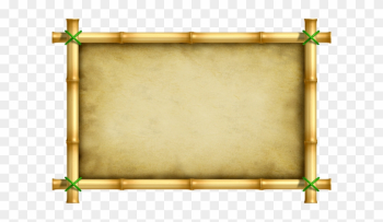 Publicat De Eu Ciresica La - Bamboo Frame Transparent Background Png