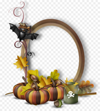 Pumpkin Calabaza Halloween Clip art - Pumpkin Bat Frame Pumpkin Calabaza Halloween Clip art - Pumpkin Bat Frame