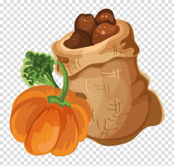 Pumpkin Cartoon, Cartoon Bag transparent background PNG clipart Pumpkin Cartoon, Cartoon Bag transparent background PNG clipart
