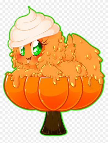 Pumpkin Pudding Slime Girl - Food Slime Girl Pumpkin Pudding Slime Girl - Food Slime Girl