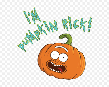 Pumpkin Rick Sanchez Clip art Calabaza Illustration - pumpkin 