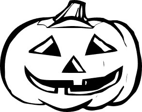 Pumpkin Vine Clipart Black And White | Clipart Panda - Free ...