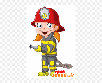 Purchase Mascot Female Firefighter Firefighter Mascot - Fireman Cartoon Girl Purchase Mascot Female Firefighter Firefighter Mascot - Fireman Cartoon Girl