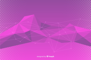 Purple abstract geometric shapes background Free Vector