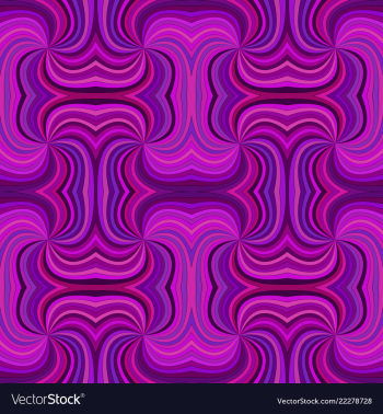 Purple abstract hypnotic seamless striped spiral vector image