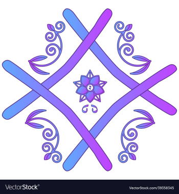 purple abstract symbol squared on white background purple abstract symbol squared on white background