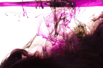 Purple And Black Ink Drop Purple And Black Ink Drop
