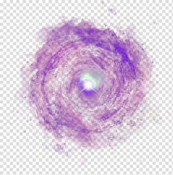 Purple and pink abstract illustration, Spiral galaxy , Purple effect transparent background PNG clipart