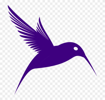 Purple Bird Clipart Love Birds Panda Free Images - Purple Humming Bird Purple Humming Bird Oval Ornament