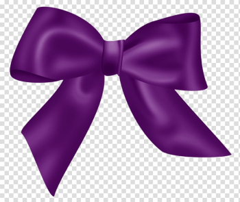 Purple Bow tie Shoelace knot Ribbon, Purple bow transparent background PNG clipart